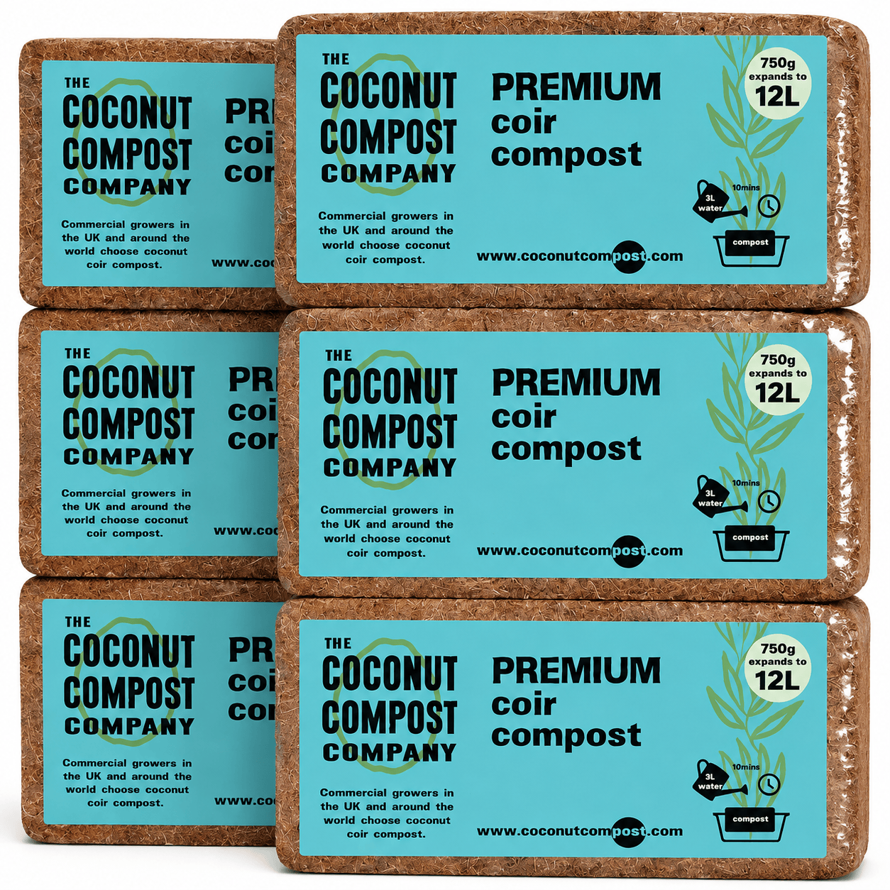 72L Coconut Compost